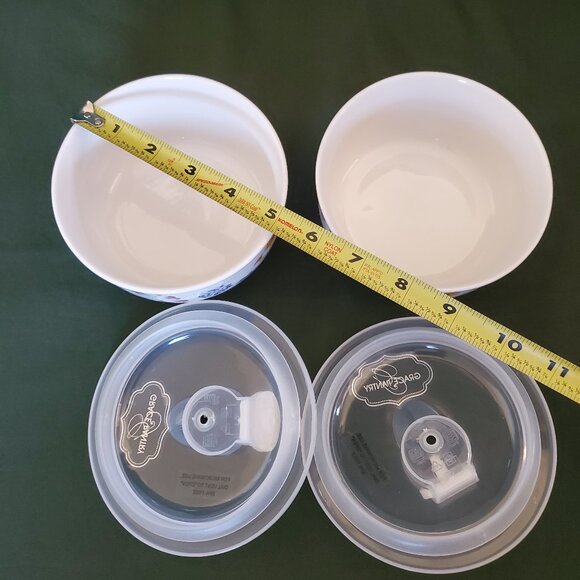 Set Of Bowls With Lid Grace Pantry Brand New Size 5 " - Picture 9 of 13